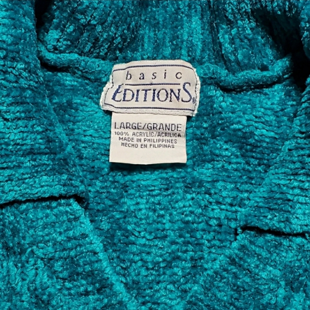 Vintage Basic Editions V Neck Sweater - image 4